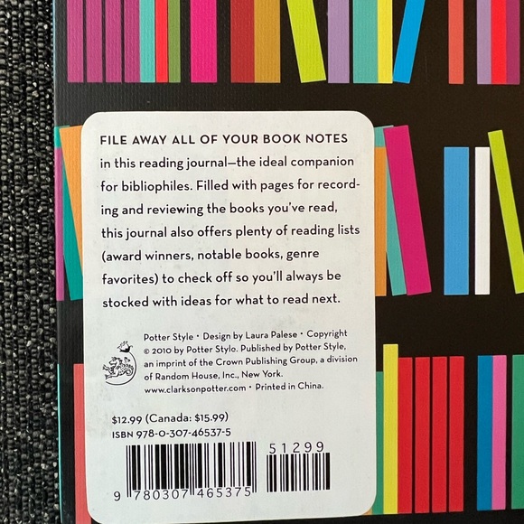 NWT Reading Journal - Picture 5 of 5